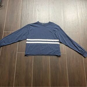 Brandy Melville Stripe Cropped Top